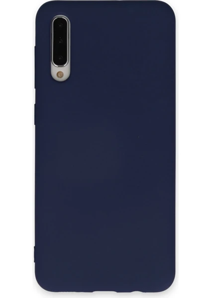 Happycase Samsung Galaxy A30S Kılıf Nano Içi Kadife  Silikon - Koyu Gri