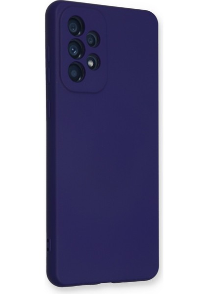 Samsung Galaxy A53 5g Kılıf Nano Içi Kadife Silikon - Mor fiyatları