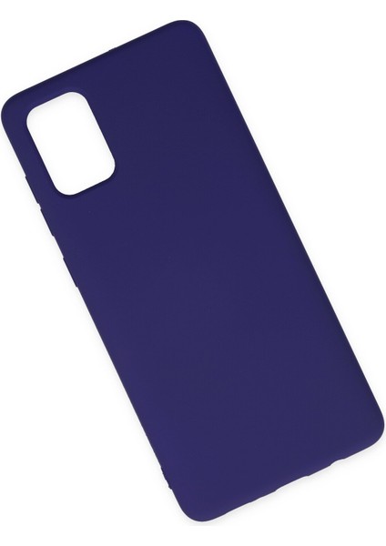 Happycase Samsung Galaxy A51 Kılıf Nano Içi Kadife  Silikon - Mor