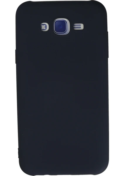 Happycase Samsung Galaxy J7 Kılıf Nano Içi Kadife  Silikon - Lacivert