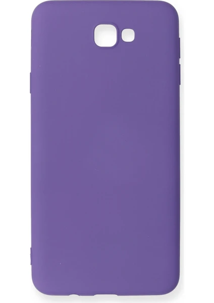 Happycase Samsung Galaxy J7 Prime Kılıf Nano Içi Kadife  Silikon - Mor