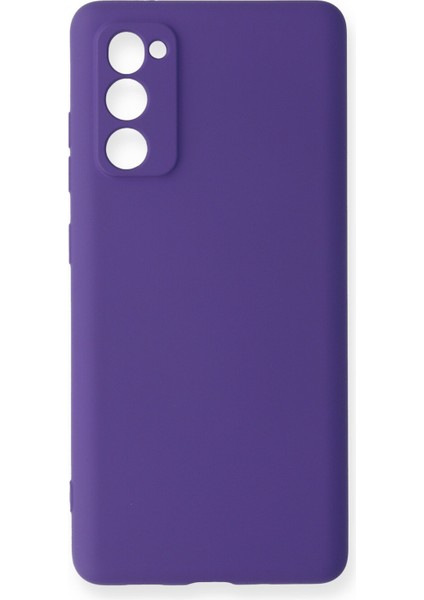 Happycase Samsung Galaxy S20 Fe Kılıf Nano Içi Kadife  Silikon - Mor