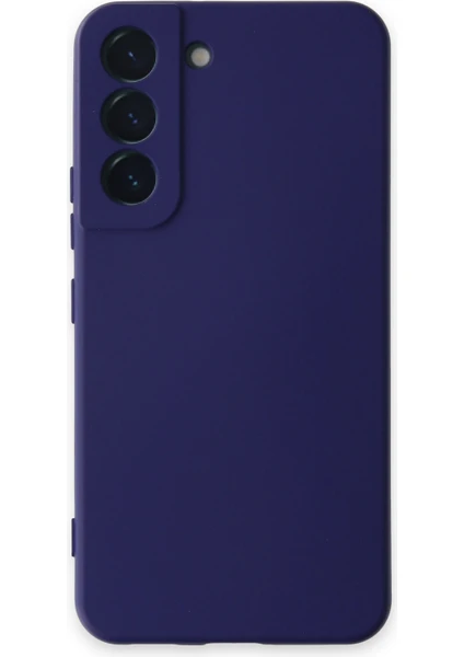 Happycase Samsung Galaxy S22 Kılıf Nano Içi Kadife  Silikon - Mor