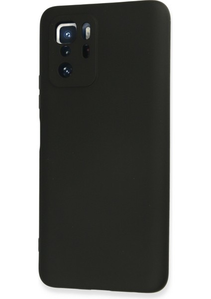 Xiaomi Poco X3 Gt Kılıf Nano Içi Kadife Silikon - Siyah