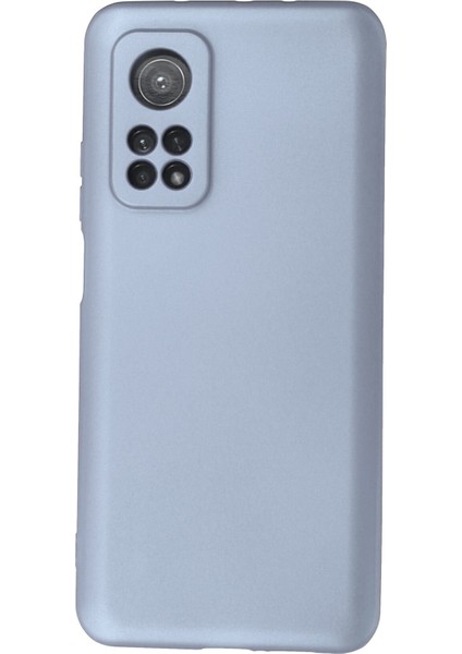 Happycase Xiaomi Mi 10T Pro Kılıf Nano Içi Kadife  Silikon - Sky Blue