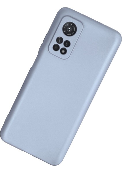 Happycase Xiaomi Mi 10T Pro Kılıf Nano Içi Kadife  Silikon - Sky Blue