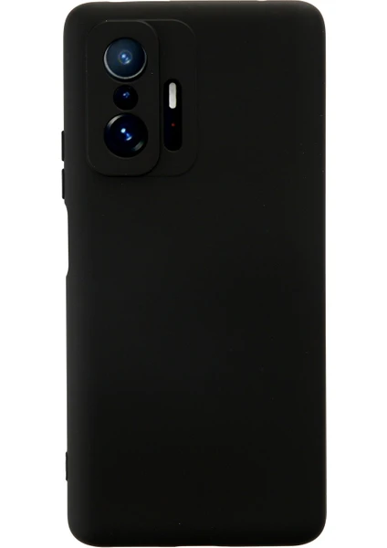 Happycase Xiaomi Mi 11T Kılıf Nano Içi Kadife  Silikon - Siyah