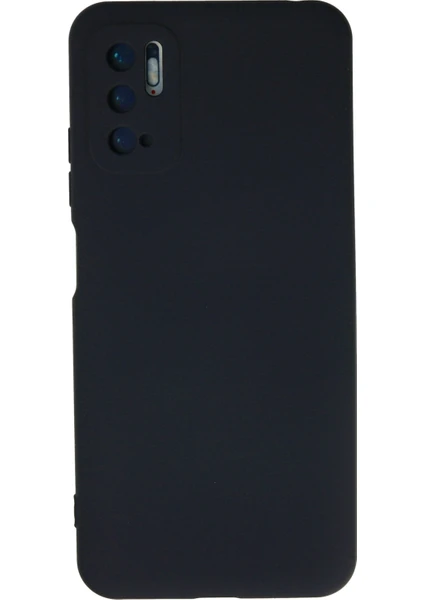 Happycase Xiaomi Poco M3 Pro Kılıf Nano Içi Kadife  Silikon - Lacivert