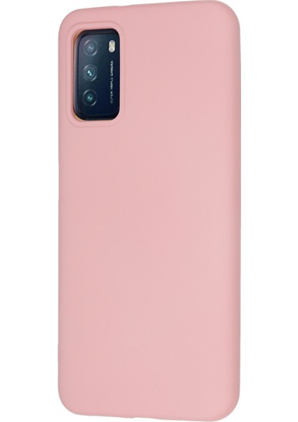 Xiaomi Pocophone M3 Kılıf Nano Içi Kadife Silikon - Pudra modelleri