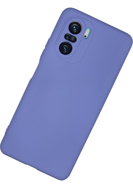 Xiaomi Poco F3 Kılıf Nano Içi Kadife Silikon - Lila fiyatları