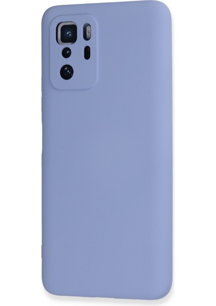 Xiaomi Poco X3 Gt Kılıf Nano Içi Kadife Silikon - Lila