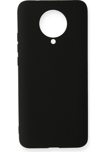 Xiaomi Pocophone F2 Pro Kılıf Nano Içi Kadife Silikon - Siyah