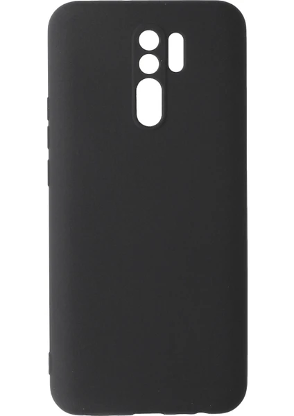 Happycase Xiaomi Redmi 9 Kılıf Nano Içi Kadife  Silikon - Gri