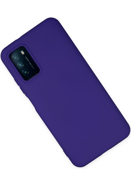 Xiaomi Pocophone M3 Kılıf Nano Içi Kadife Silikon - Mor fiyatları
