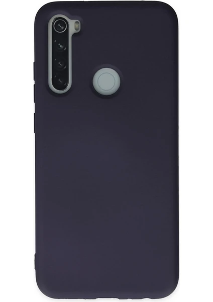 Happycase Xiaomi Redmi Note 8 Kılıf Nano Içi Kadife  Silikon - Lacivert