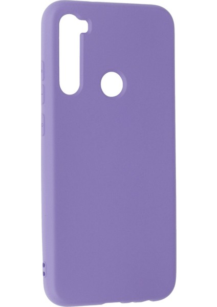 Happycase Xiaomi Redmi Note 8 Kılıf Nano Içi Kadife  Silikon - Lila