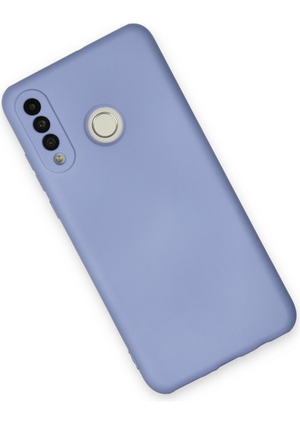 Huawei P30 Lite Kılıf Nano Içi Kadife Silikon - Lila modelleri