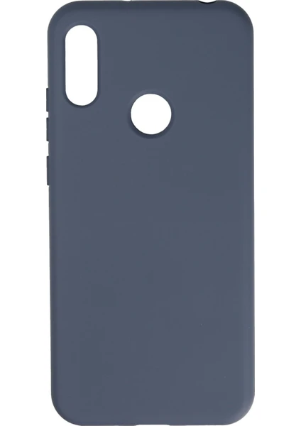 Happycase Huawei Y6 2019 Kılıf Nano Içi Kadife  Silikon - Gri