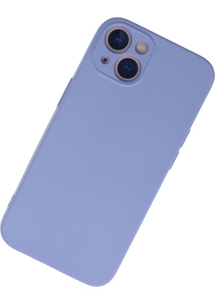 Happycase iPhone 13 Mini Kılıf Nano Içi Kadife  Silikon - Lila