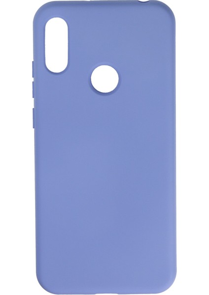 Happycase Huawei Y6S Kılıf Nano Içi Kadife  Silikon - Lila