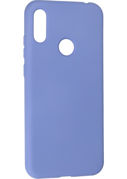 Happycase Huawei Y6S Kılıf Nano Içi Kadife  Silikon - Lila