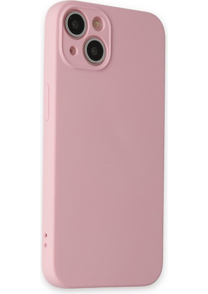 Happycase iPhone 13 Kılıf Nano Içi Kadife  Silikon - Pembe