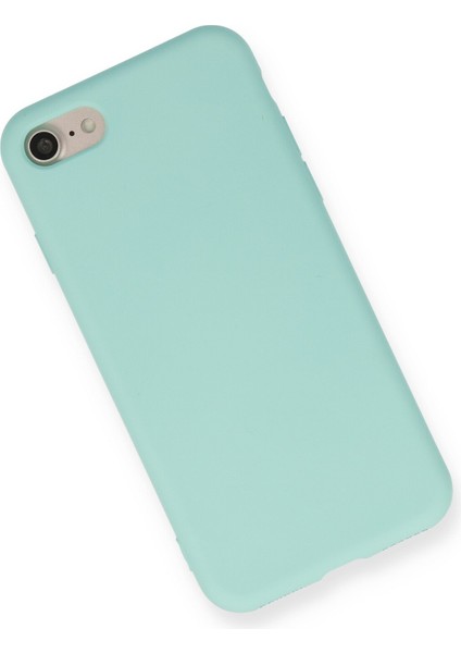 iPhone 7 Kılıf Nano Içi Kadife Silikon - Turkuaz fiyatları
