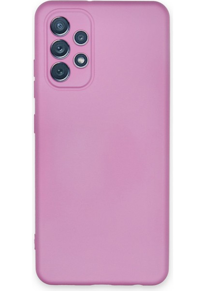 Happycase Samsung Galaxy A13 4g Kılıf Nano Içi Kadife  Silikon - Pembe