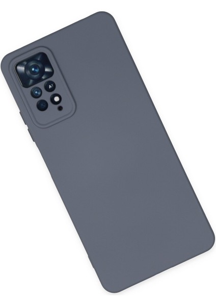 Xiaomi Redmi Note 11 Pro Kılıf Nano Içi Kadife Silikon - Gri fiyatları