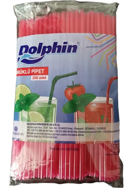 Dolphin Pipet Körüklü 200'LÜ