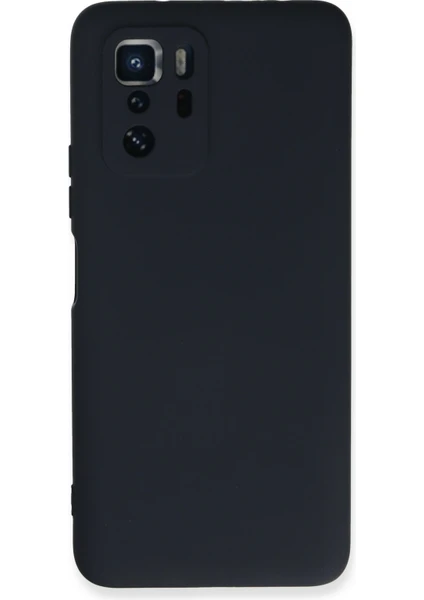 Happycase Xiaomi Poco X3 Gt Kılıf Nano Içi Kadife  Silikon - Lacivert