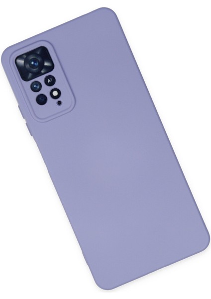 Xiaomi Redmi Note 11 Pro Kılıf Nano Içi Kadife Silikon - Lila