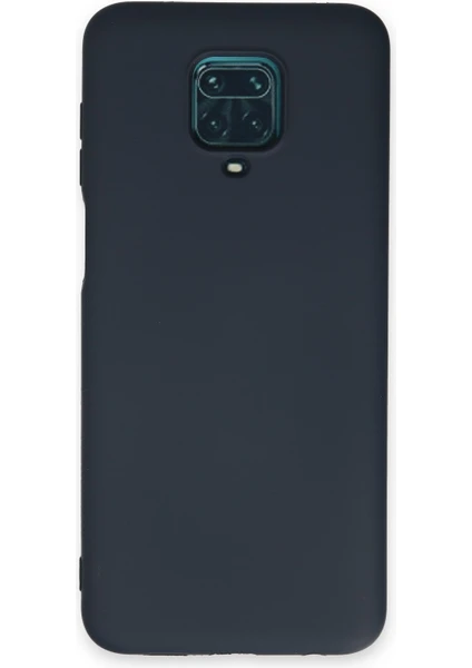 Happycase Xiaomi Redmi Note 9s Kılıf Nano Içi Kadife  Silikon - Lacivert