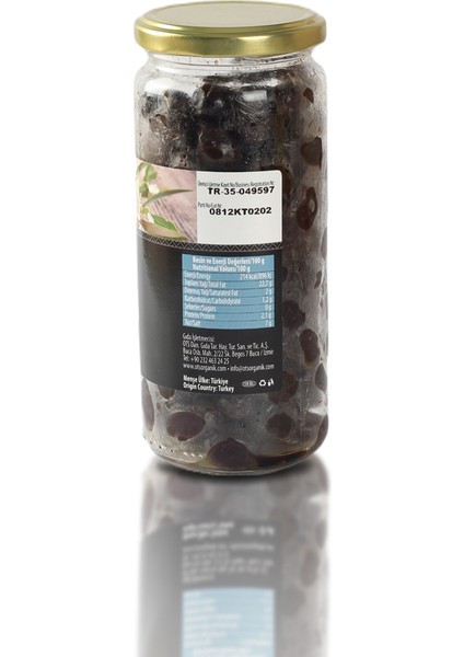 Siyah Zeytin , Gemlik Tipi Doğal Yağlı 310 g. modelleri