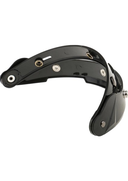 Motosiklet 3 Snap Kask Vizör Kalkanı Harley Sarı (Yurt Dışından)
