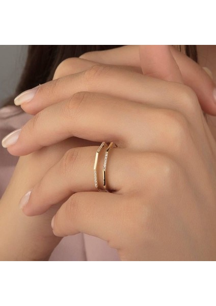 Altın Yüzük Suyolu 14K Gold Taşlı fiyatları