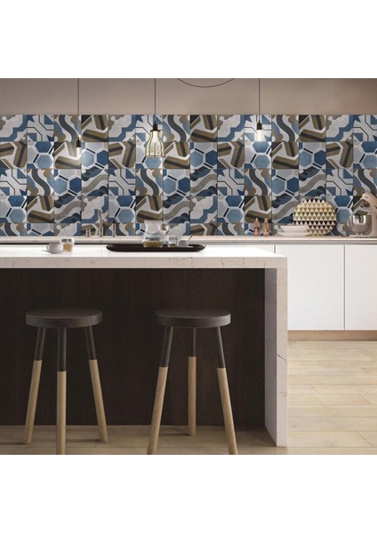 Mobilya Için Su Geçirmez ve Çıkarılabilir Karo Çıkartmaları 20 x 500 cm (Yurt Dışından) fırsatları