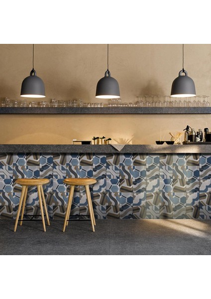 Mobilya Için Su Geçirmez ve Çıkarılabilir Karo Çıkartmaları 20 x 500 cm (Yurt Dışından) indirimleri