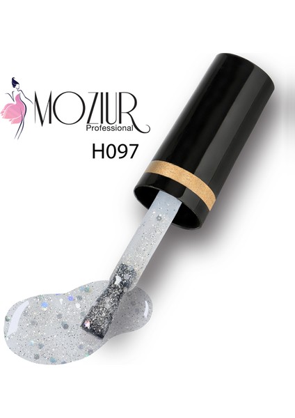 Mozıur Simli Seri Uv LED Kalıcı Oje 10ML