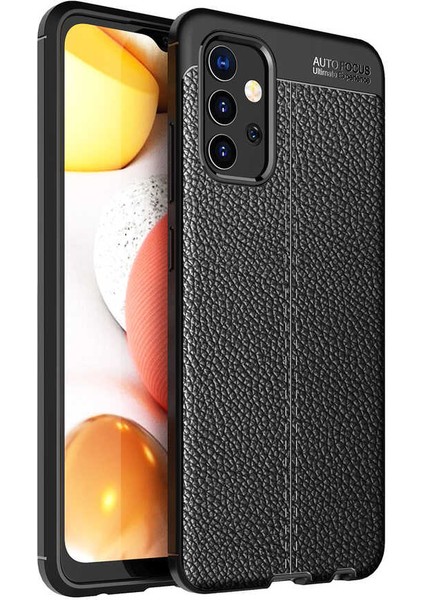 Samsung Galaxy A32 4g Kılıf Ultra Korumalı Deri Desenli Lüx Niss Silikon Kılıf