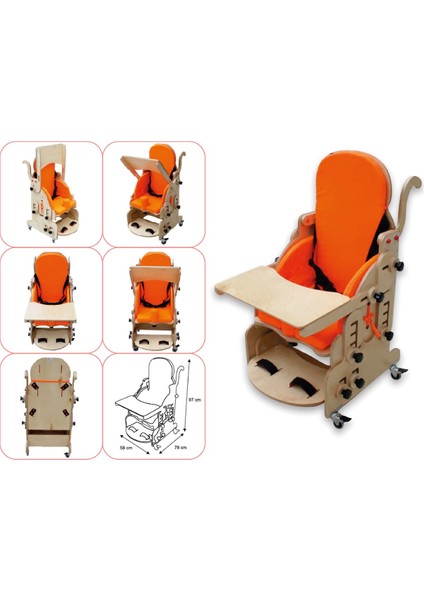 Ayarlanabilir Rehabilitasyon Sandalyesi fırsatları