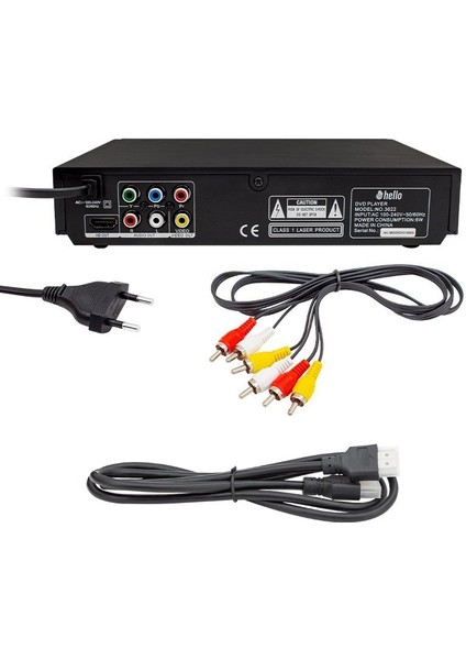 HL-5483 USB-HDMI-DIVX Kumandalı DVD Player