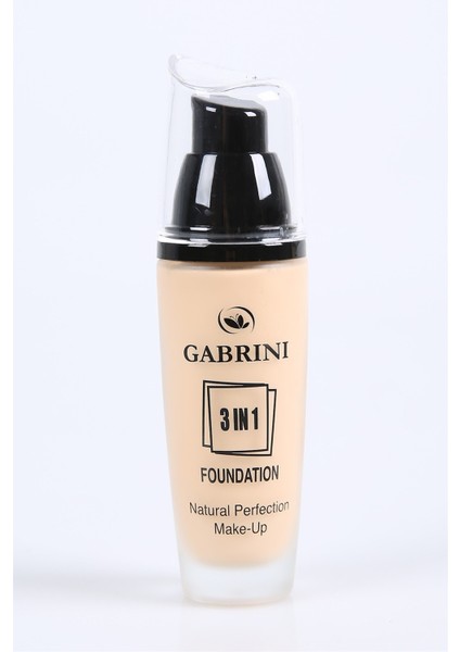 3 İn 1 Foundation Natural Perfection Make Up 01