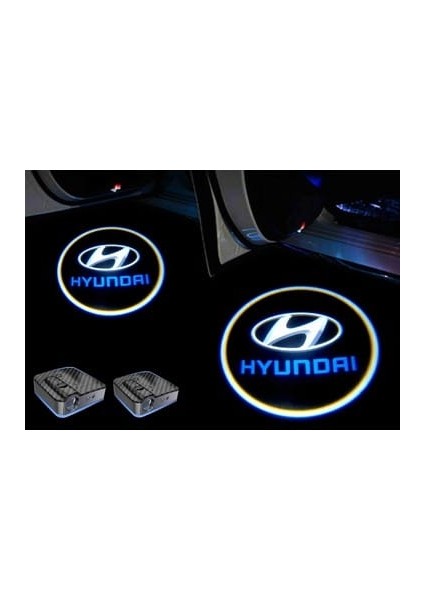 Hyundai Mesafe Sensörlü Kapı Altı Logo