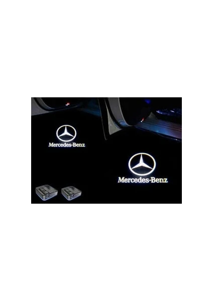 Minçi Garage Mercedes Mesafe Sensörlü Kapı Altı Logo