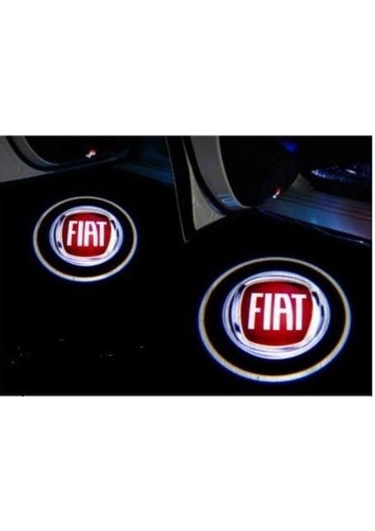 Fiat Mesafe Sensörlü Kapı Altı Logo