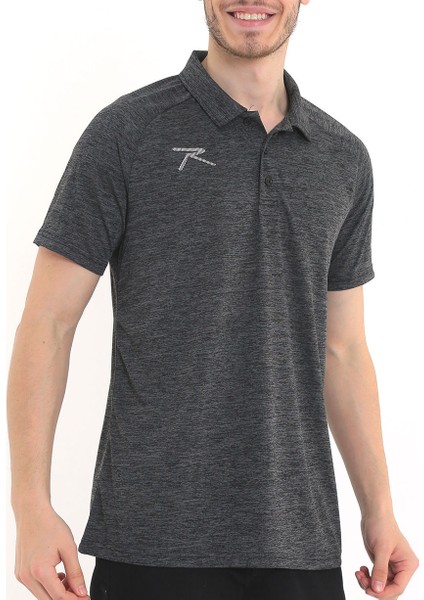 Erkek Polo T-Shirt Dıgna Siyah