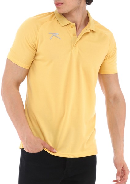 Erkek Polo T-Shirt Nox Sarı
