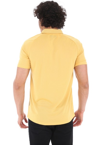 Erkek Polo T-Shirt Nox Sarı fırsatları