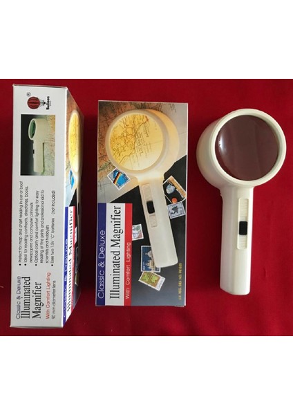 Işıklı Büyüteç 90 mm Çaplı Klasik & Lüks fiyatları